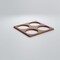 Ekena Millwork Extra Small Wembley Decorative Fretwork Wood Wall Panels, Walnut, 7 3/8"W x 7 3/8"H x 3/8"T WALW08X08X0375WEMWA - alternate 3